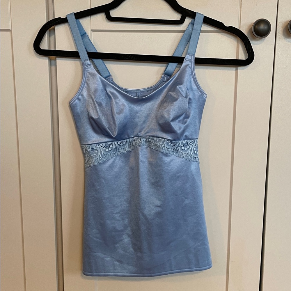 Ruby Ribbon Rack Sample Lace Cami size 32, med blue